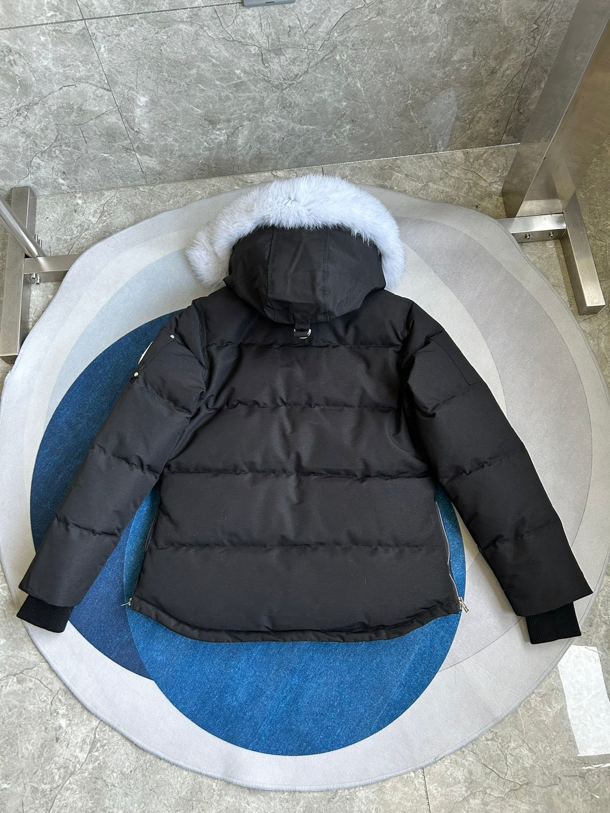 Fur-Hood Puffer Jacket