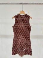 Monogram Mini Dress
