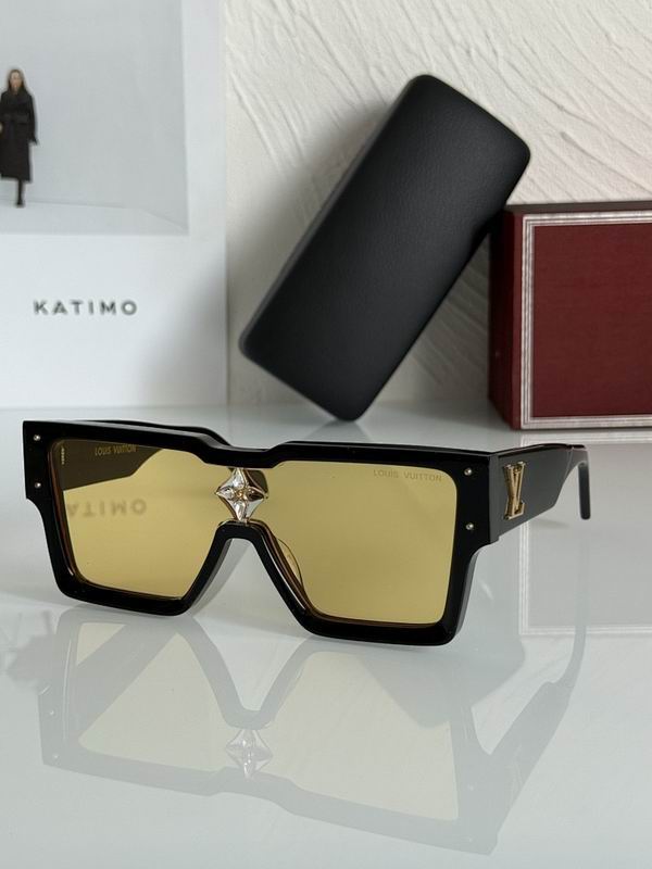 Oversized Square Shield Sunglasses – Acetate Frame