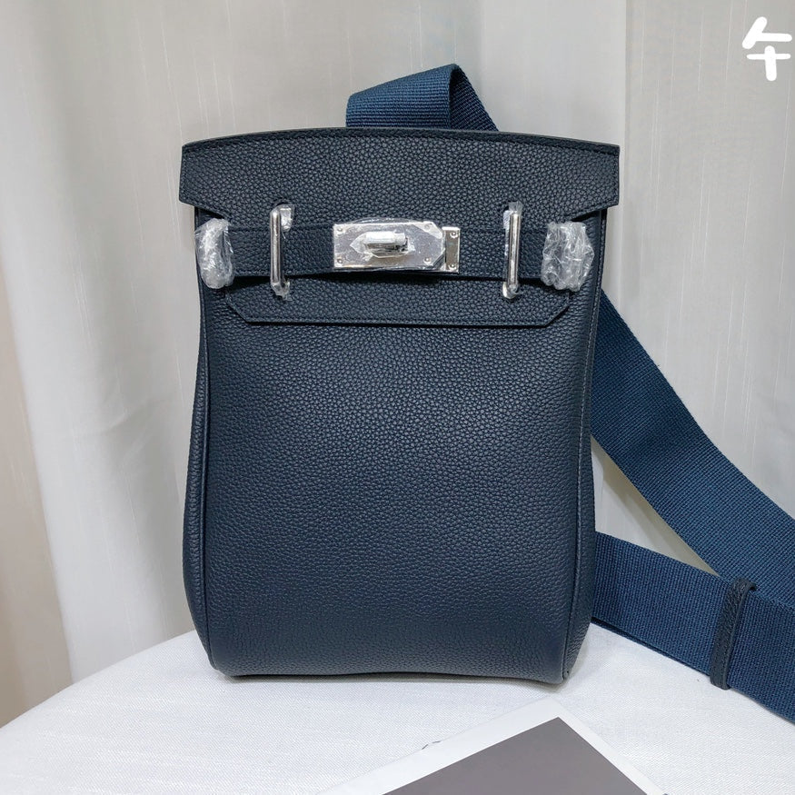 Togo Leather Chest Bag