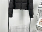 Short Black Down Jacket
